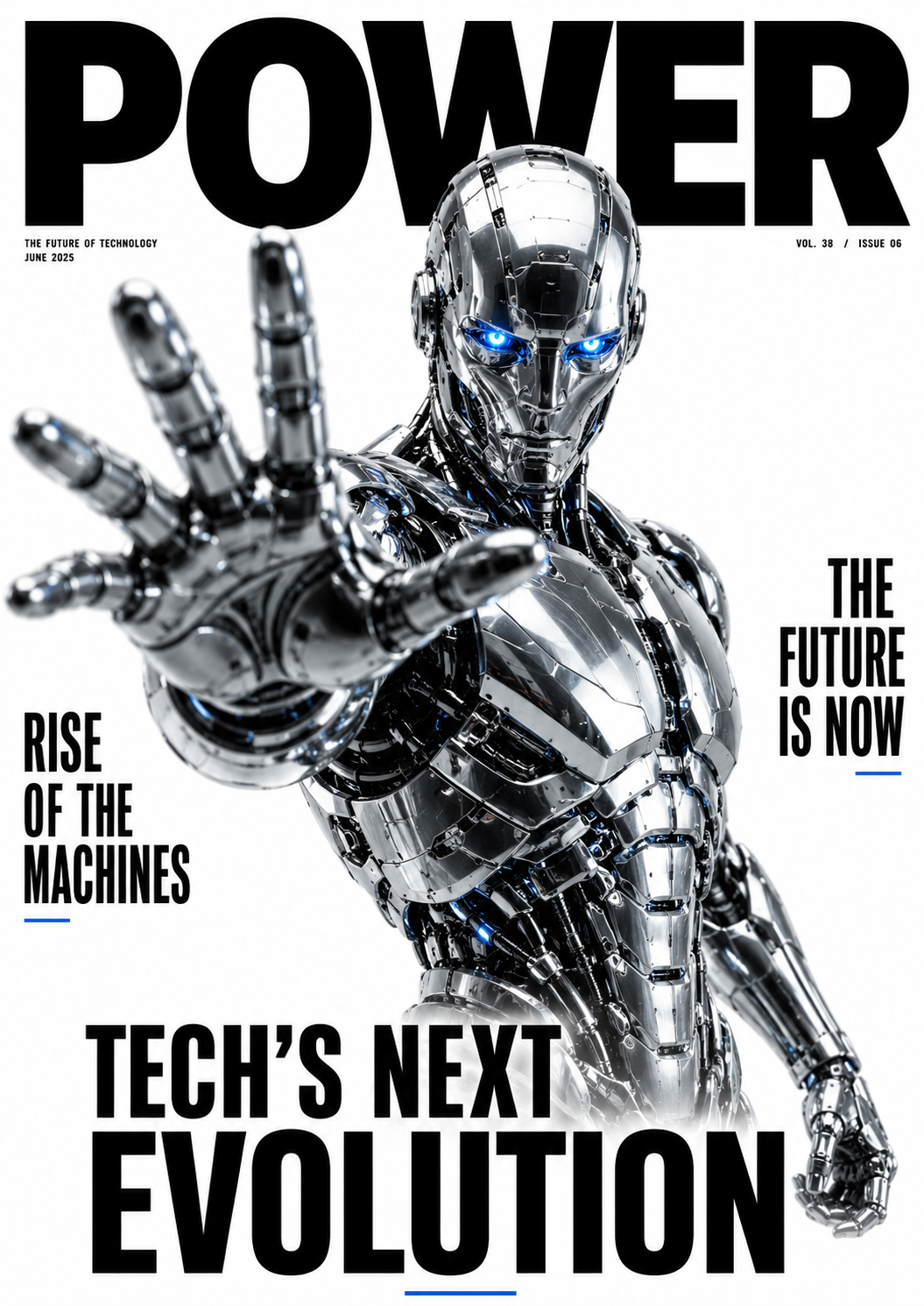 Viral Power Hand Magazine Covers