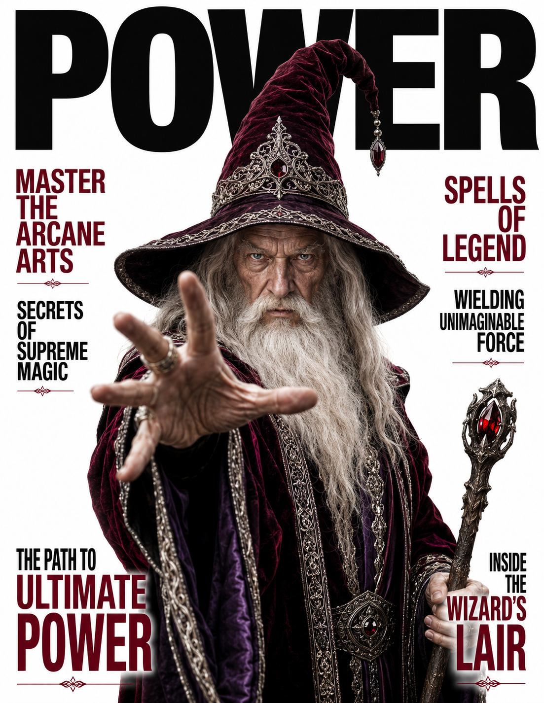 Viral Power Hand Magazine Covers