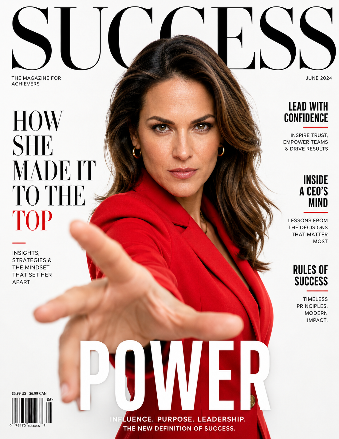 Viral Power Hand Magazine Covers