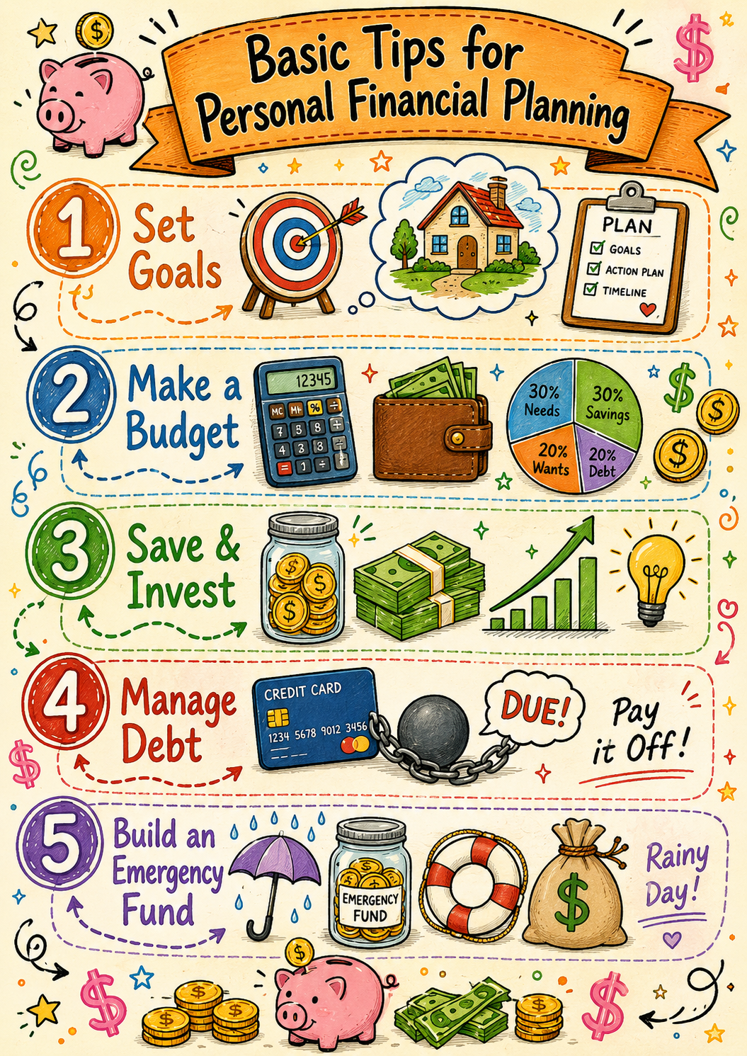 Visual Thinking Sketchnote Infographics