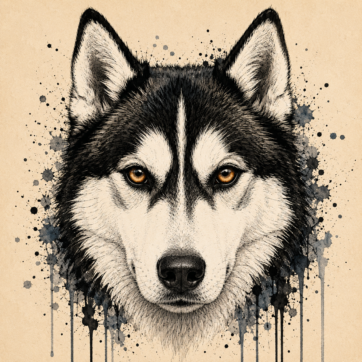 watercolor-ink-animal-portraits-4