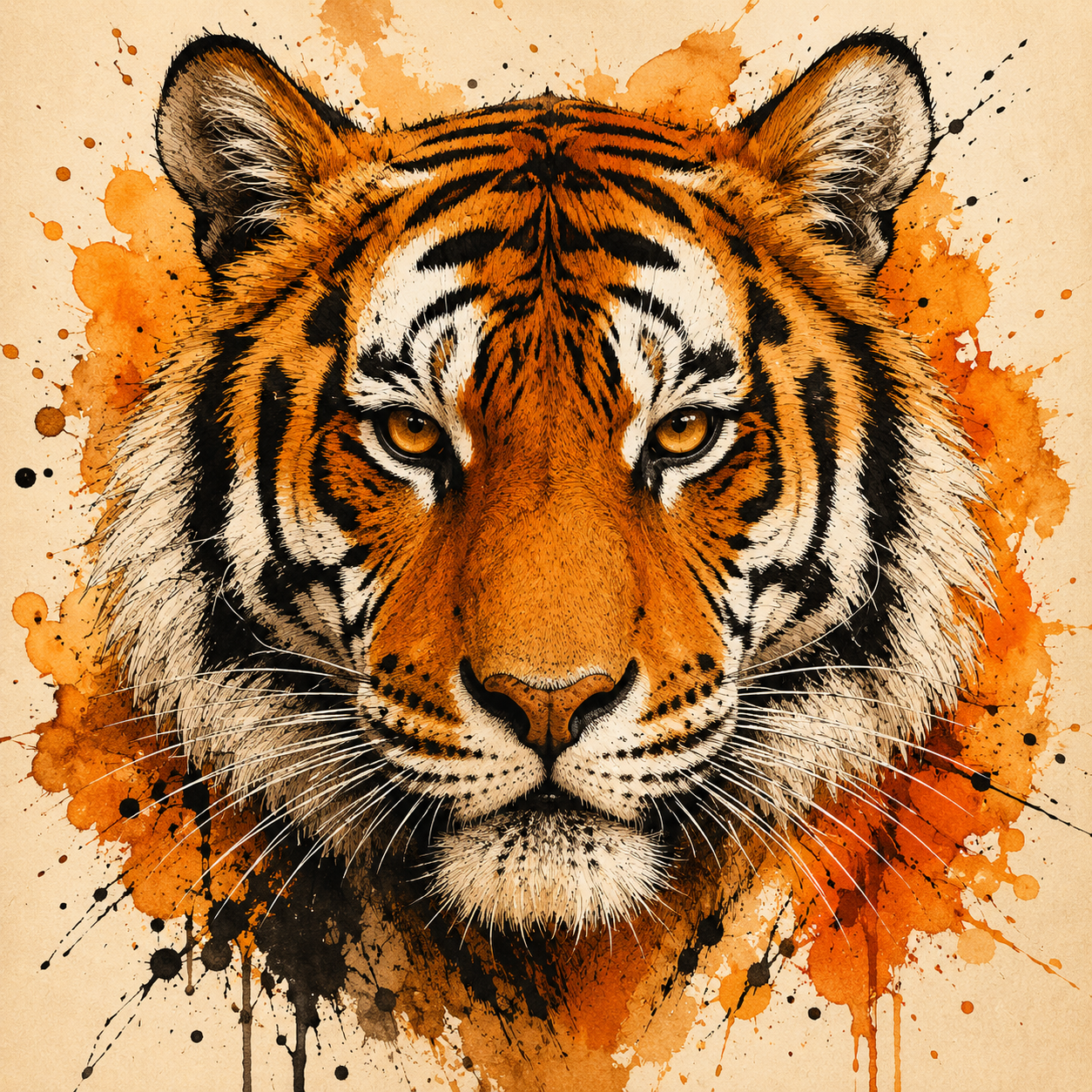 watercolor-ink-animal-portraits-8